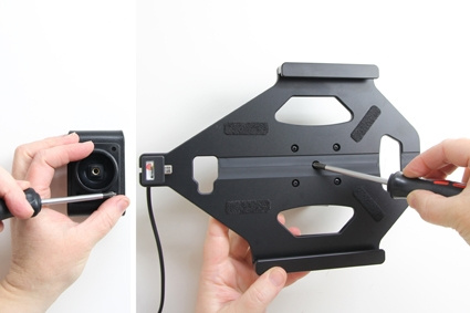 Brodit Aktiivinen pidike tupakansytyttimellä, Samsung Galaxy Tab A 10.1 (2016) SM-T580/SM-T585 