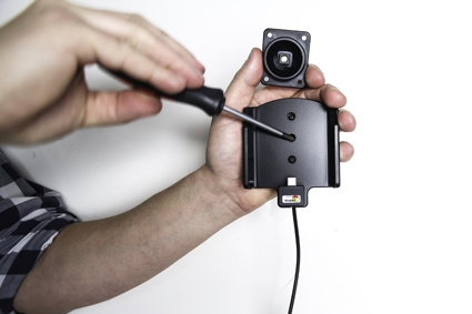 Brodit Aktiv-teline tupakansytyttimellä, Samsung Galaxy S8 Active 