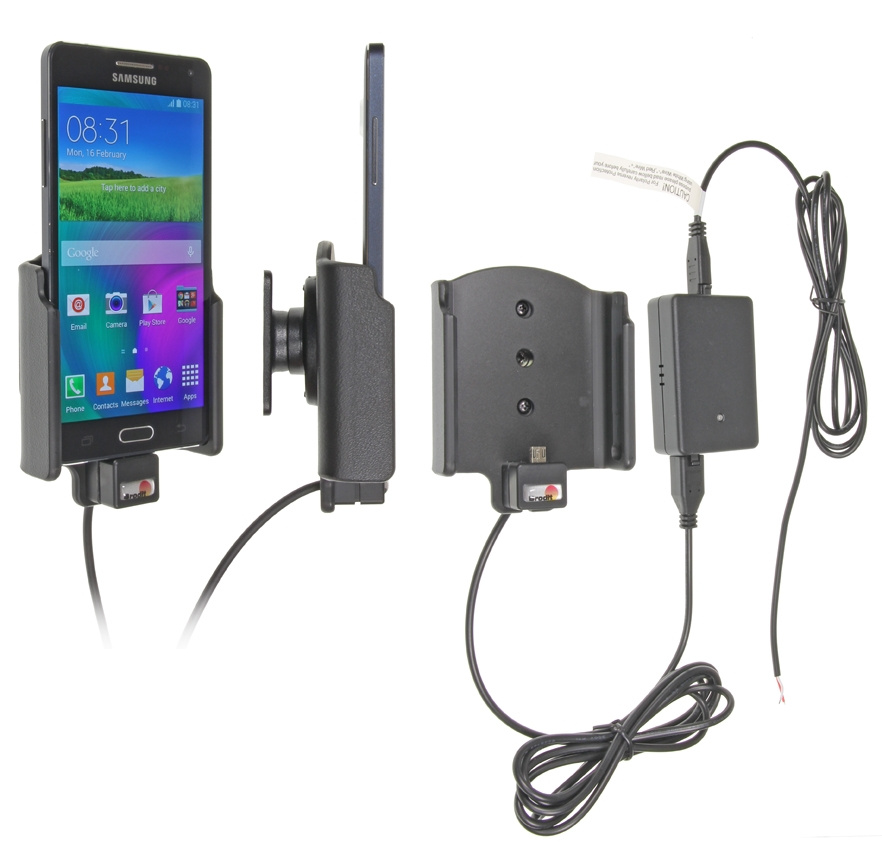 Brodit Aktiivinen pidike pysyvään asennukseen, Samsung Galaxy A5 SM-A500/J3 2017 (J330F, J330G)