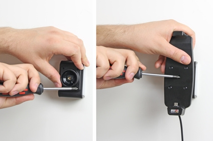 Brodit Aktiv-teline pysäköityyn asennukseen, Samsung Galaxy S6/S6 edge/S7