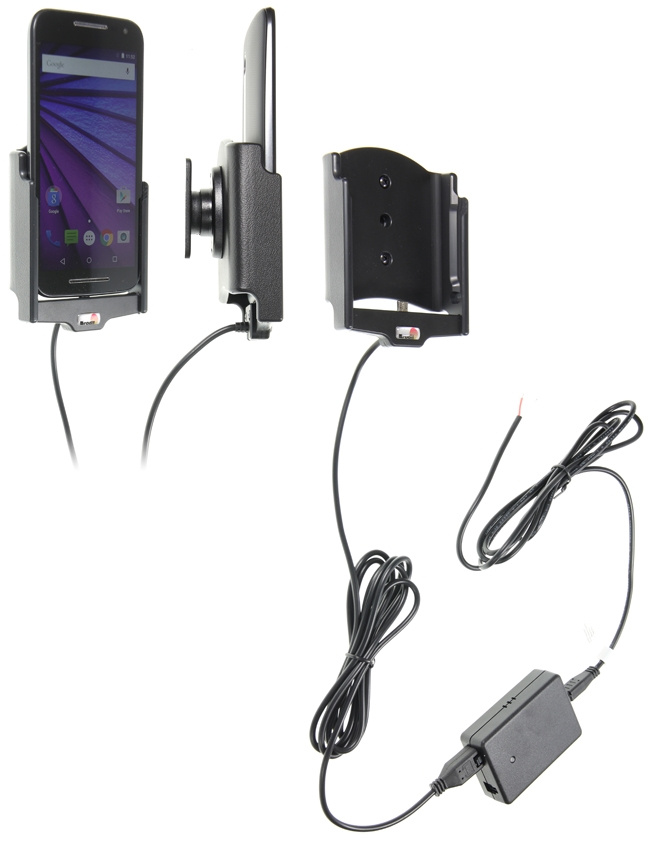 Brodit aktiivinen pidike kiinteään asennukseen, Motorola Moto G (3rd Gen) 