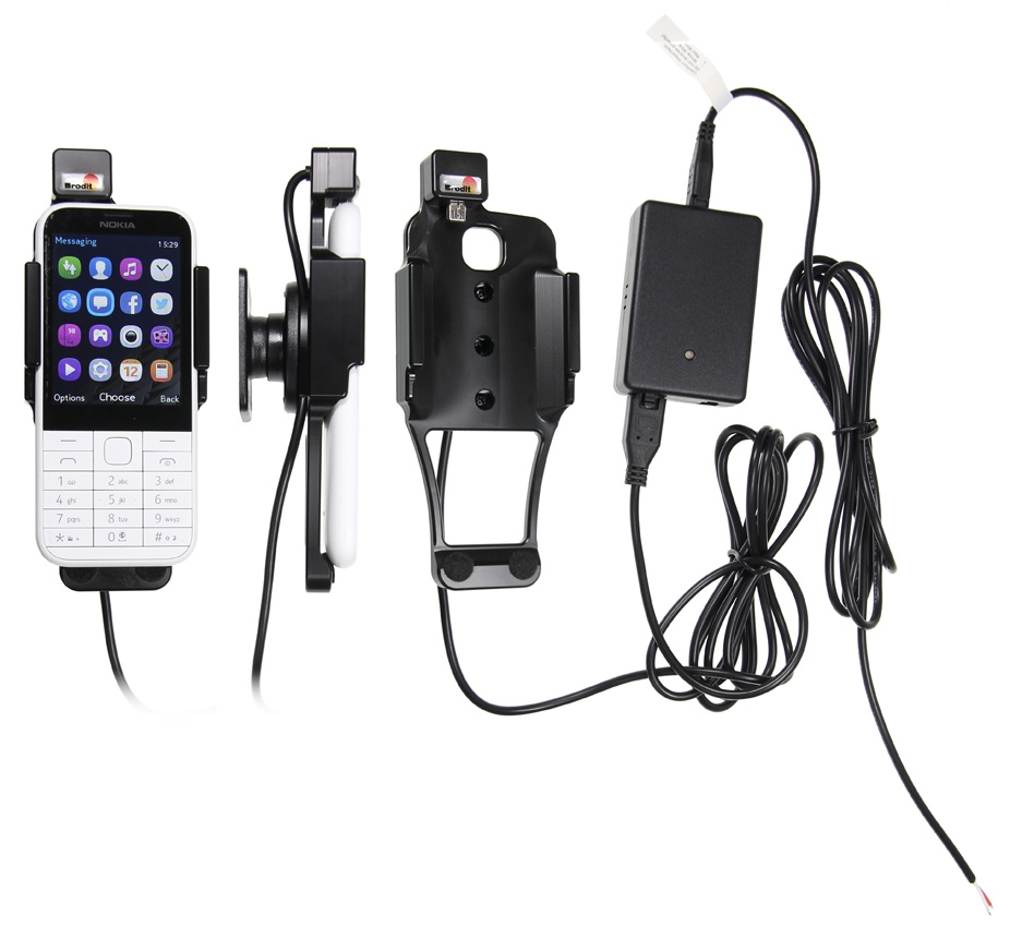 Brodit Aktiv-teline pysäköityyn asennukseen, Nokia 225 