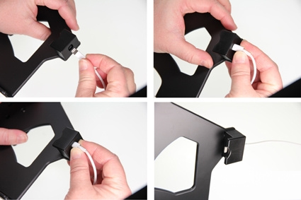 Brodit Kiinnike kaapeliliitäntään, Apple iPad 4th Gen (A1458, A1459, A1460)/With Retina (Lightning Connector)