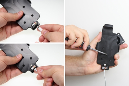 Brodit Kiinnike kaapeliliitäntää varten, Apple iPhone 6S/7/8/SE 2nd Gen 2020