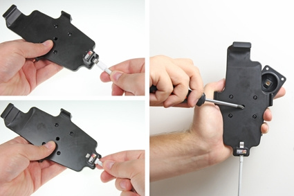 Brodit Kaapelikytkentäteline, Apple iPhone 6 Plus/6S Plus/7 Plus/8 Plus/Xs Max