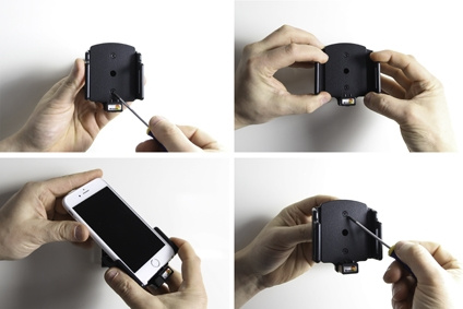 Brodit Kiinnike kaapeliliitäntää varten, Apple iPhone 6/6S/7/8/SE 2nd Gen 2020/X/Xs