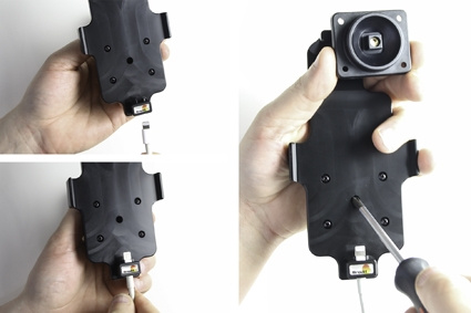 Brodit Kiinnitin kaapeliliitäntää varten, Apple iPhone X/Xs