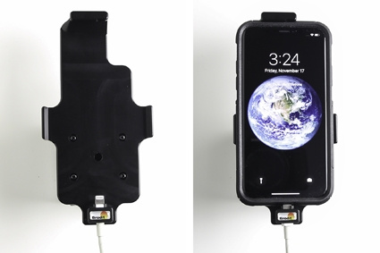 Brodit Kiinnitin kaapeliliitäntää varten, Apple iPhone X/Xs