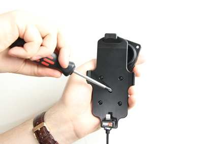 Brodit aktiivinen pidike USB-kaapelilla ja tupakansytyttimen adapterilla, Apple iPhone 5/5C/5S/SE