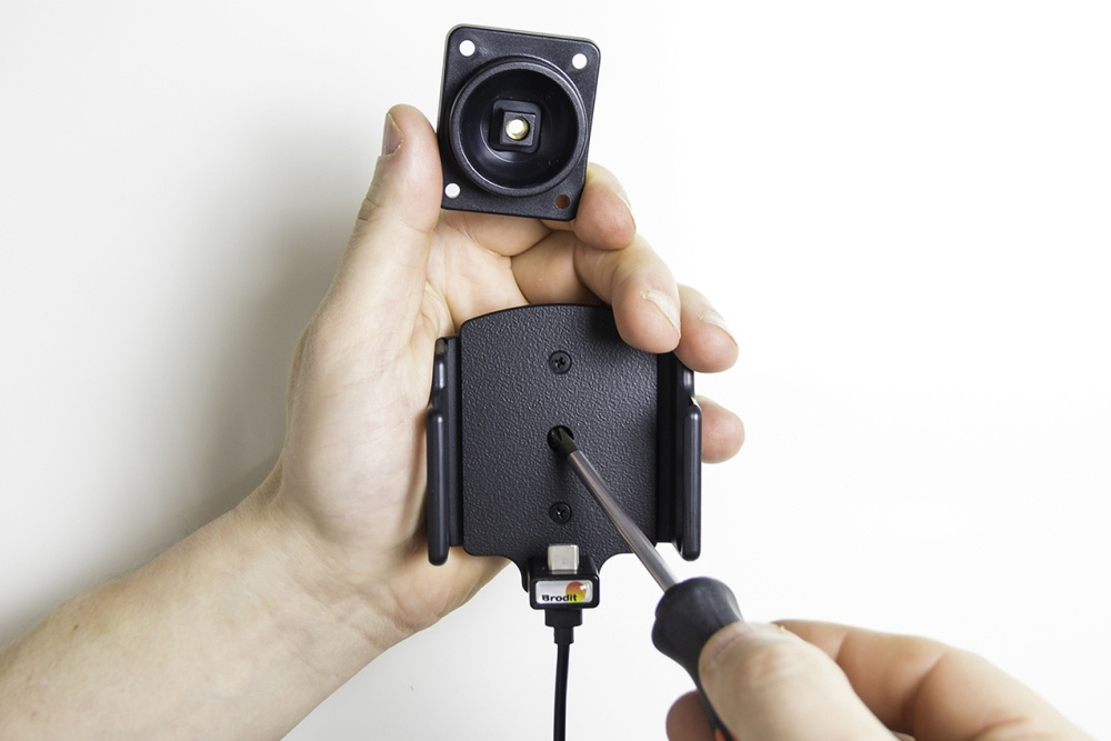 Brodit aktiivinen pidike USB-kaapelilla ja tupakansytyttimen adapterilla, Samsung Galaxy S24 Ultra SM-S928B/DS/S24+ SM-S926B/DS/S25 Ultra/S25+