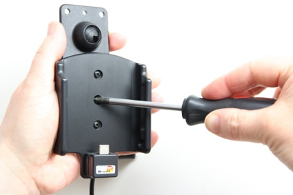 Brodit aktiivinen pidike USB-kaapelilla ja tupakansytyttimen adapterilla, Samsung Galaxy A3 (2017) 