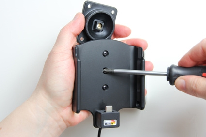 Brodit aktiivinen pidike USB-kaapelilla ja tupakansytyttimen adapterilla, Samsung Galaxy S8+ 