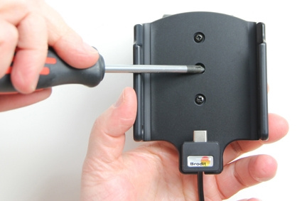 Brodit aktiivinen pidike USB-kaapelilla ja tupakansytyttimen adapterilla, Samsung Galaxy S8+ 