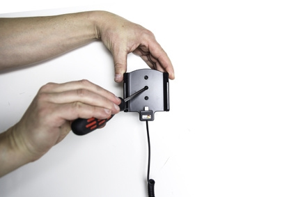 Brodit Aktiivinen pidike USB-kaapelilla ja tupakansytyttimen adapterilla, Samsung Galaxy S8 Active 