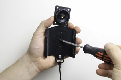 Brodit aktiivinen pidike USB-kaapelilla ja tupakansytyttimen adapterilla, Apple iPhone X/Xs