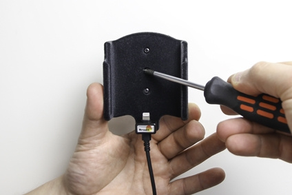 Brodit aktiivinen pidike USB-kaapelilla ja tupakansytyttimen adapterilla, Apple iPhone X/Xs