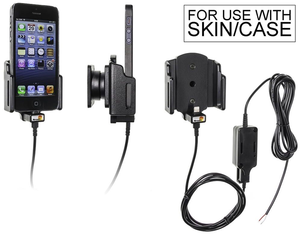 Brodit Aktiivinen pidike kiinteään asennukseen, Apple iPhone 5/5C/5S/SE