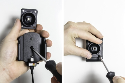 Brodit Aktiivinen pidike kiinteään asennukseen, Apple iPhone 5/5C/5S/SE