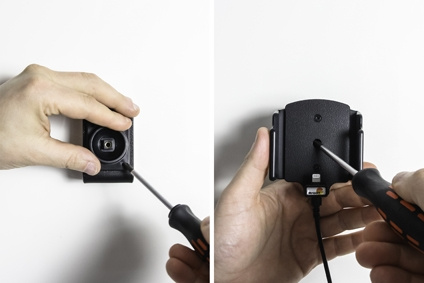 Brodit Aktiv-teline pysyvään asennukseen, Apple iPhone 5/5C/5S/SE