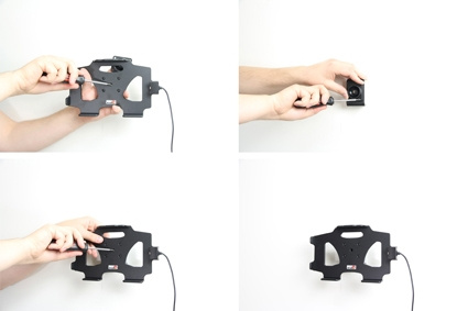 Brodit Aktiv-teline pysäköityyn asennukseen, Apple iPad Mini (A1432, A1454, A1455) 