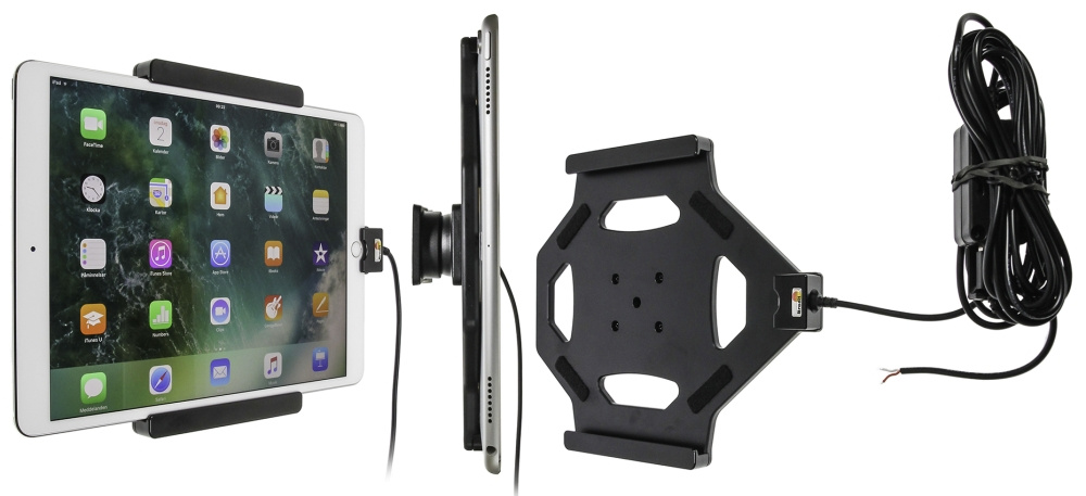 Brodit Aktiv-teline pysäköityyn asennukseen, Apple iPad Air 2019/Air 3rd Gen (A2123, A2152, A2153, A2154)/Pro 10.5 (A1701, A1709)