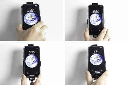 Brodit Aktiivinen pidike pysyvään asennukseen, Apple iPhone 11 Pro/X/Xs