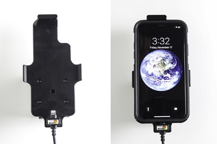 Brodit Aktiivinen pidike pysyvään asennukseen, Apple iPhone 11 Pro/X/Xs