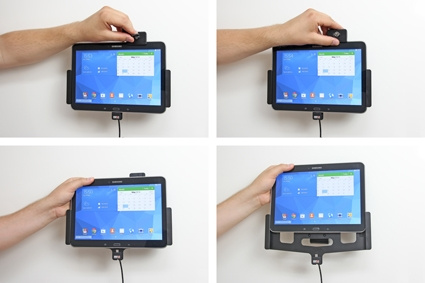 Brodit Kiinnitin avaimenlukolla, Samsung Galaxy Tab 4 10.1 SM-T530/SM-T531/SM-T535