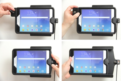 Brodit Kiinnitin avaimenlukolla, Samsung Galaxy Tab A 8.0 (2015) SM-T350 