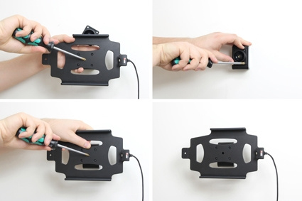 Brodit Kiinnike avaimenlukolla, Apple iPad Mini 2 (A1489, A1490, A1491)/3 (A1599, A1600)/Retina