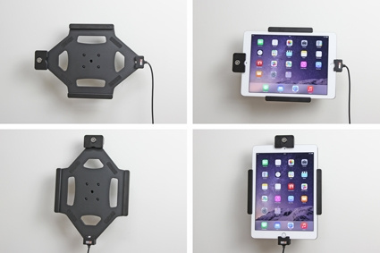 Brodit Kiinnitin avaimenlukolla, Apple iPad Air 2 (A1566, A1567)/Pro 9.7 (A1673, A1674, A1675)