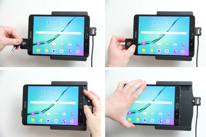 Brodit Kiinnike avaimenlukolla, Samsung Galaxy Tab S2 8.0 SM-T713 /SM-T719 