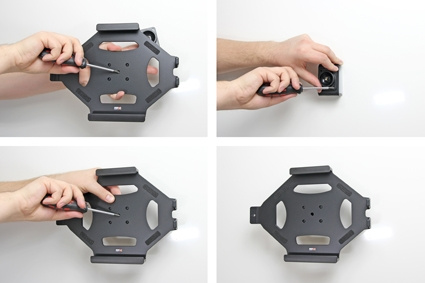 Brodit Teline avainlukolla, Apple iPad 5th Gen (A1822, A1823)/9.7 6th Gen (A1893, A1954)/9.7 New/Air (A1474, A1475, A1476)