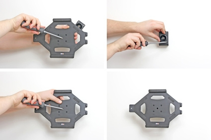 Brodit Kiinnike jousilukituksella, Apple iPad 5th Gen (A1822, A1823)/9.7 6th Gen (A1893, A1954)/9.7 New/Air (A1474, A1475, A1476)