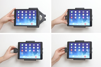 Brodit Kiinnike jousilukituksella, Apple iPad 5th Gen (A1822, A1823)/9.7 6th Gen (A1893, A1954)/9.7 New/Air (A1474, A1475, A1476)