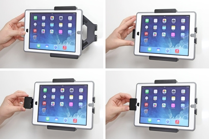 Brodit Kiinnike jousilukituksella, Apple iPad 5th Gen (A1822, A1823)/9.7 6th Gen (A1893, A1954)/9.7 New/Air (A1474, A1475, A1476)