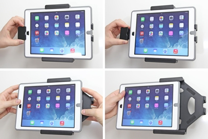 Brodit Kiinnike jousilukituksella, Apple iPad 5th Gen (A1822, A1823)/9.7 6th Gen (A1893, A1954)/9.7 New/Air (A1474, A1475, A1476)