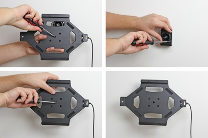 Brodit Kiinnike jousilukituksella, Apple iPad Air 2 (A1566, A1567)/Pro 9.7 (A1673, A1674, A1675)