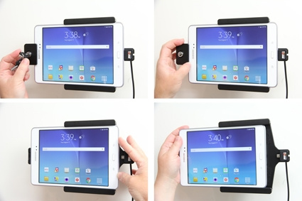 Brodit Kiinnike avaimenlukolla, Samsung Galaxy Tab A 8.0 (2015) SM-T350 
