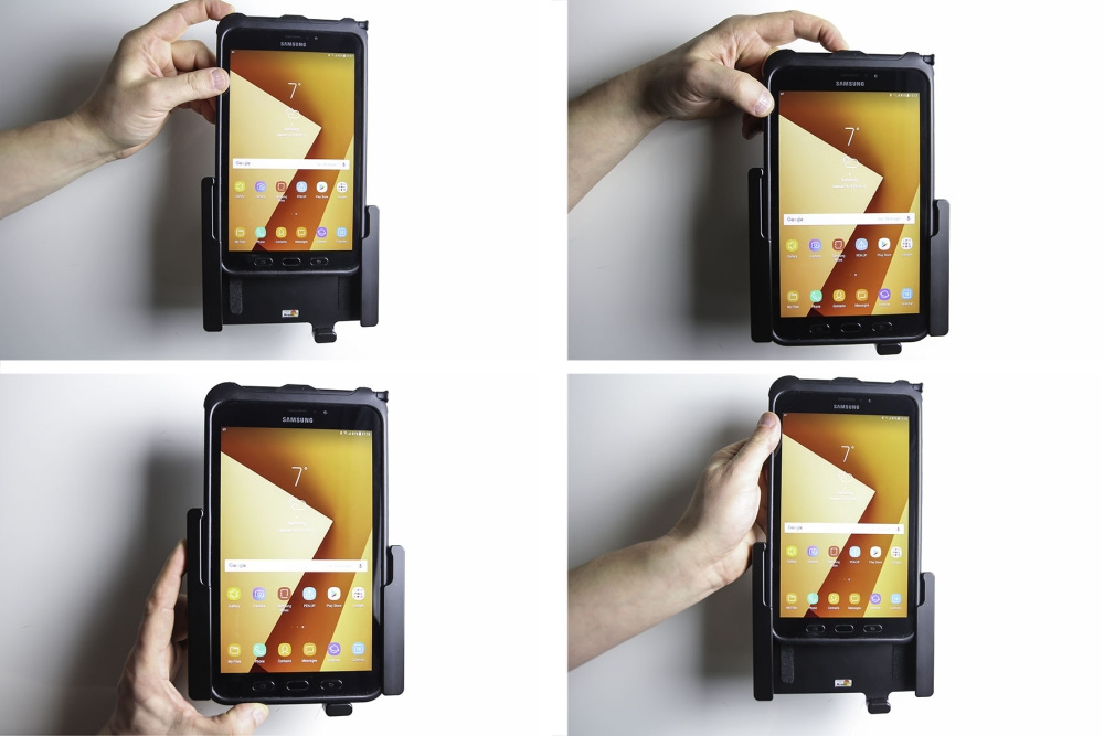 Brodit Passiivinen pidike pallonivelellä, Samsung Galaxy Tab Active 2 SM-T390/SM-T395/3 SM-T570/SM-T575/5 SM-X300/SM-X306B