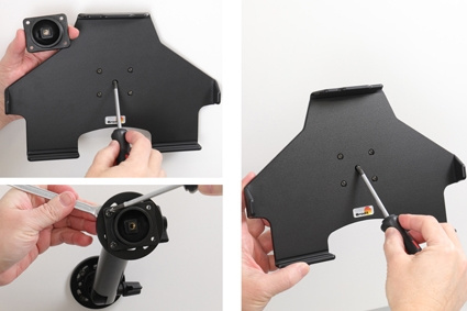 Brodit Passiivinen pidike pallonivelellä, Apple iPad 10.2 7th Gen (A2197, A2198, A2200)/8th Gen (A2428, A2429, A2430, A2270)/9th Gen (A2602, A2603, A2604, A2605)