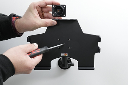 Brodit Passiivinen pidike pallonivelen kanssa, Apple iPad 10th Gen (A2696, A2757, A2777)/2025 A16 (A3354, A3355, A3356)