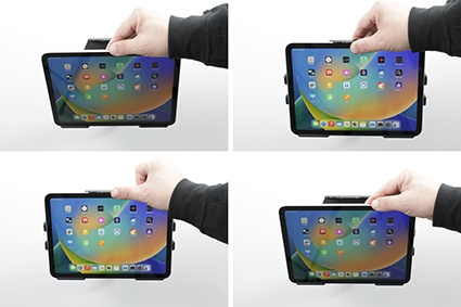 Brodit Passiivinen pidike pallonivelen kanssa, Apple iPad 10th Gen (A2696, A2757, A2777)/2025 A16 (A3354, A3355, A3356)