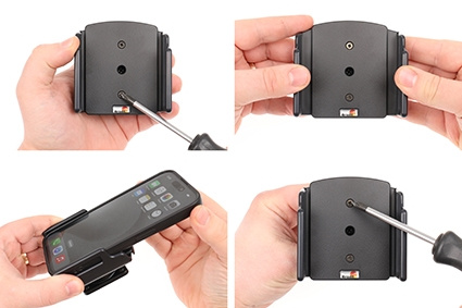 Brodit Passiivinen pidike pallonivelellä, Apple iPhone 15/15 Pro/16/16 Pro/16e