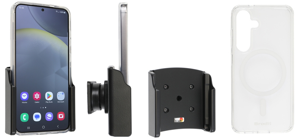 Brodit mobiilikuori passiivisella pidikkeellä, Samsung Galaxy S24+ SM-S926B/DS 