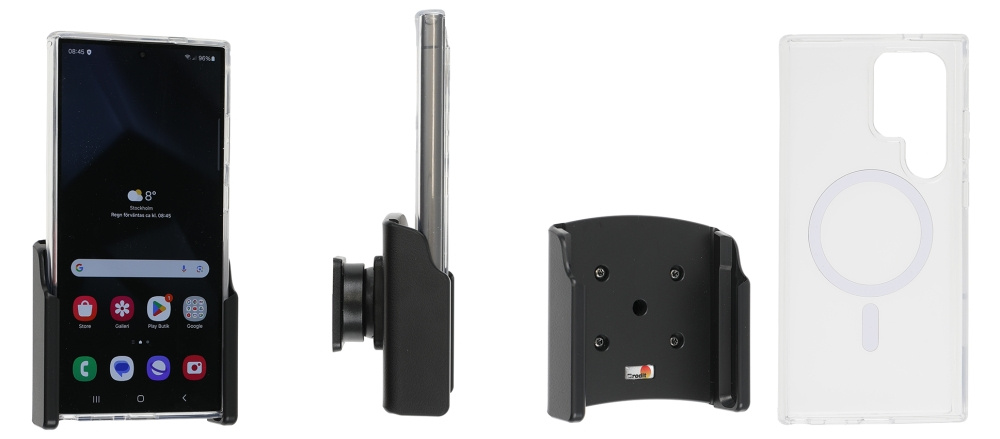 Brodit mobiilikuori passiivisella pidikkeellä, Samsung Galaxy S24 Ultra SM-S928B/DS 