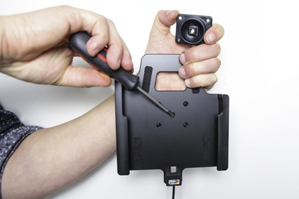 Brodit Aktiivinen pidike tupakansytyttimellä, Samsung Galaxy Tab Active 2 SM-T390/SM-T395/3 SM-T570/SM-T575