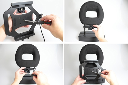 Brodit aktiivinen pidike tupakansytytintäliitännällä, Samsung Galaxy Tab S4 10.5 SM-T830/SM-T835 