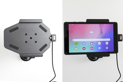 Brodit Aktiivinen pidike tupakansytyttimellä, Samsung Galaxy Tab A 8.0 (2019 SM-T290/SM-T295) 