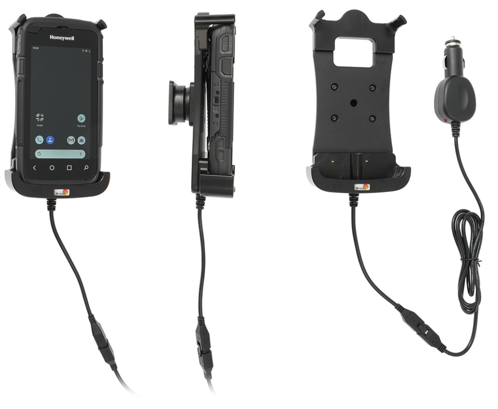 Brodit Aktiivinen pidike tupakansytyttimellä, Honeywell CT60XP 